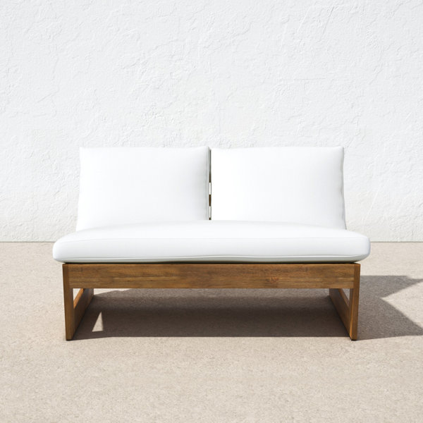 Bamboo loveseat indoor hot sale